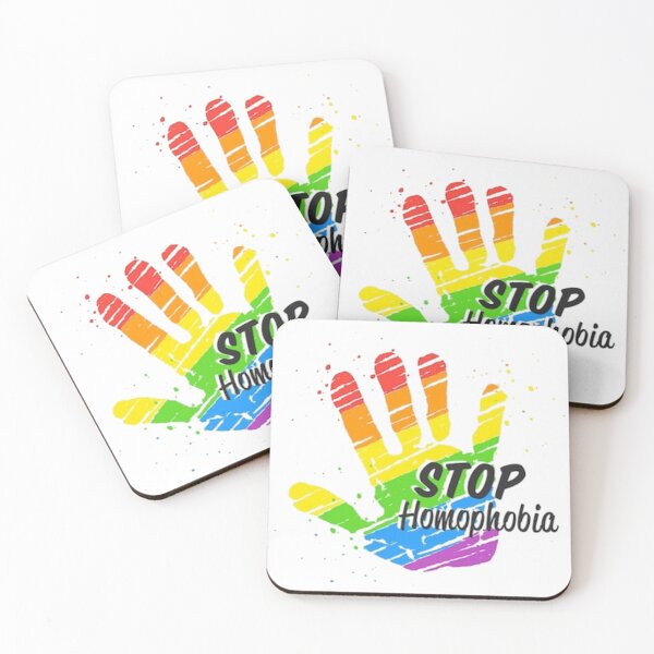 Item preview, Stop Homophobia Gay-LGBT T-Shirt Design 2023 designed and sold by Lisa32786.