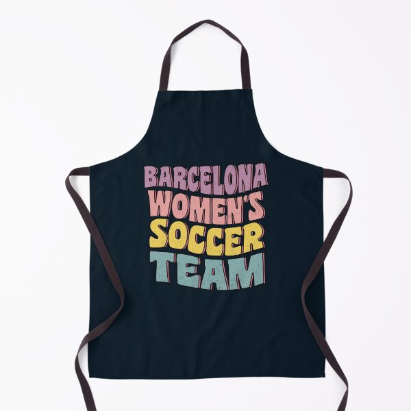 Item preview, Barcelona Femeni Groovy Wavy Text (WOSO/FutFem) designed and sold by Numero14.