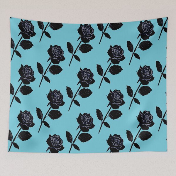 Item preview, 2017 FLORAL TRENDS | The Blues Rose   designed and sold by ozcushionstoo.