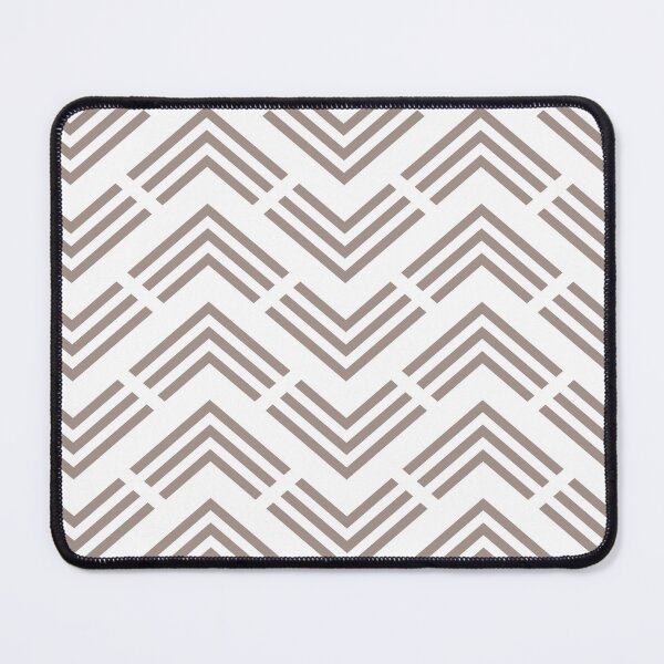 Artikelvorschau, Gray Beige White Chevron Rhombus Pattern Pairs Dutch Boy 2023 COTY Rustic Greige 404-4DB entworfen und verkauft von ColorOfTheYears.