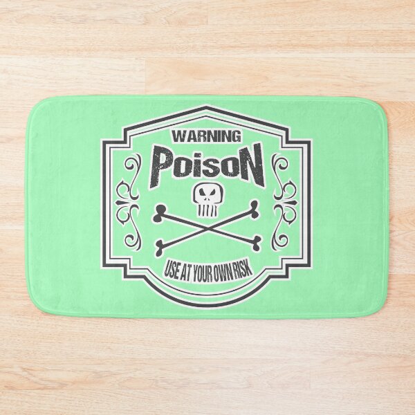 Item preview, Vintage Poison Label Grey designed and sold by SimonSay.