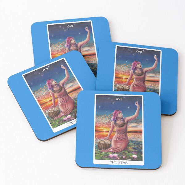 Item preview, The Star Tarot Card Art designed and sold by Artbykayleighb.