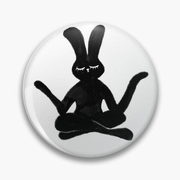 Item preview, Meditating Rabbit designed and sold by Krymkuch.