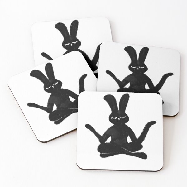 Item preview, Meditating Rabbit designed and sold by Krymkuch.