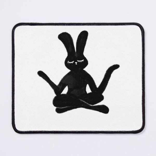 Item preview, Meditating Rabbit designed and sold by Krymkuch.