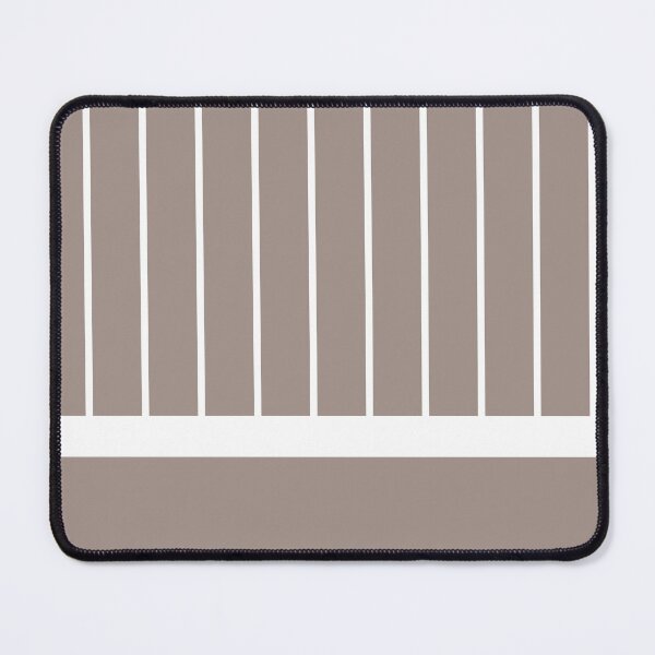 Artikelvorschau, Gray Beige White Minimal Modern Stripe Pattern Pairs Dutch Boy 2023 COTY Rustic Greige 404-4DB entworfen und verkauft von ColorOfTheYears.