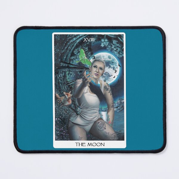 Item preview, The Moon Tarot Card Art designed and sold by Artbykayleighb.