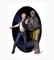 Kallus Solo and Zebbacca Photographic Print
