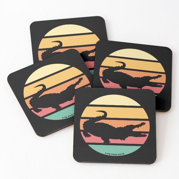 Item preview, Alligator Sunset designed and sold by BrandNameNerd.