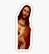 surprise jesus Sticker
