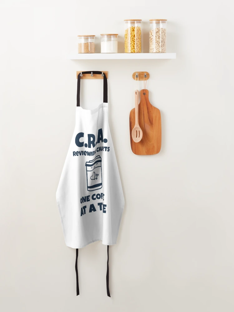 Thumbnail 4 of 6, Apron, CRA Coffee designed and sold by RrschDocDesign.
