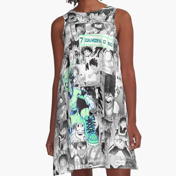 The Deku Who Gives It His All! A-Line Dress