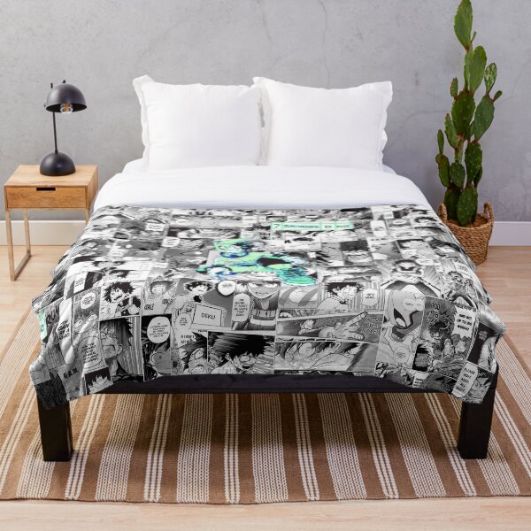 The Deku Who Gives It His All! Throw Blanket