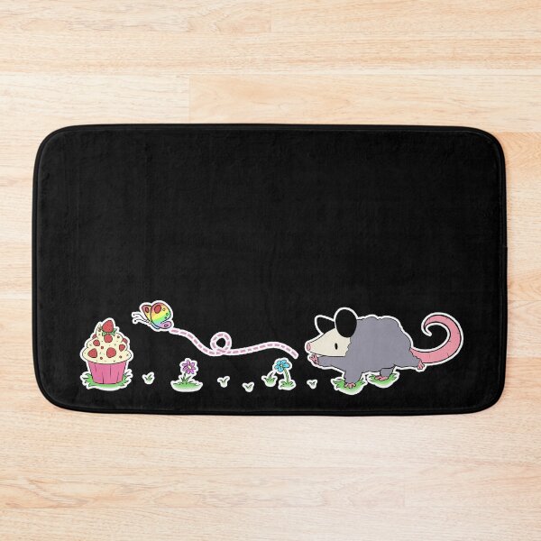 Item preview, Opossum Chasing A Butterfly! designed and sold by ghostcashew.