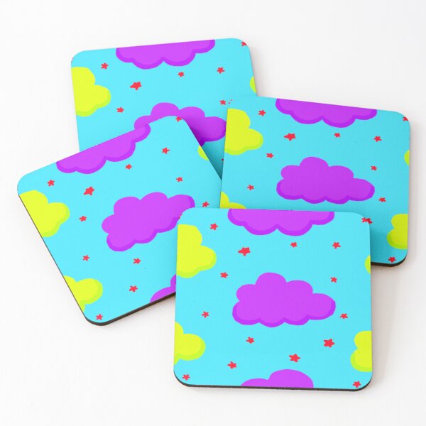 Item preview, Neon Clouds designed and sold by pretzelbunny.