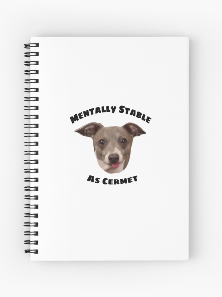 Jenna Marbles Dog Kermit Spiral Notebook By Saltytrashinc Redbubble