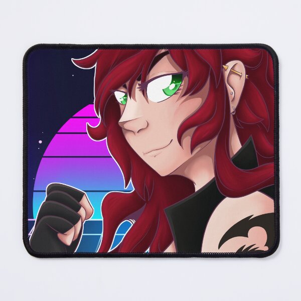 Item preview, Vapourwave red hair OC designed and sold by NyxiaCreations.