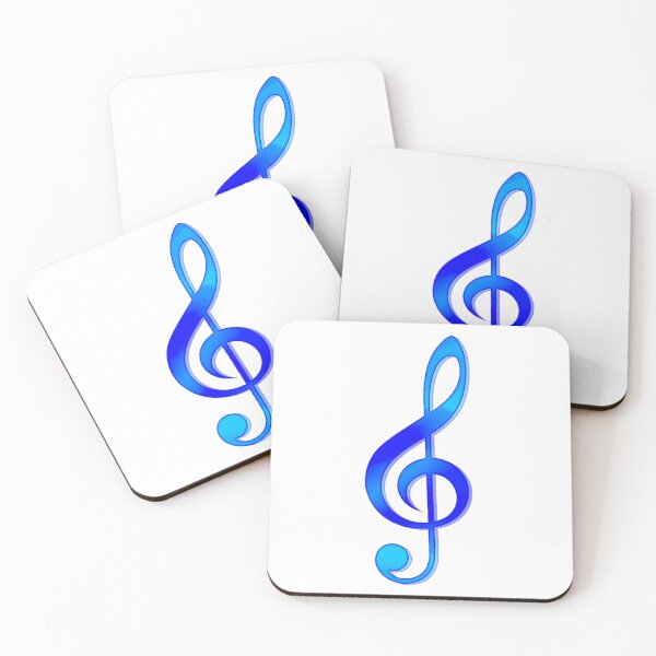 Item preview, Blue Treble Clef, Music Style designed and sold by Dven-Clothes.