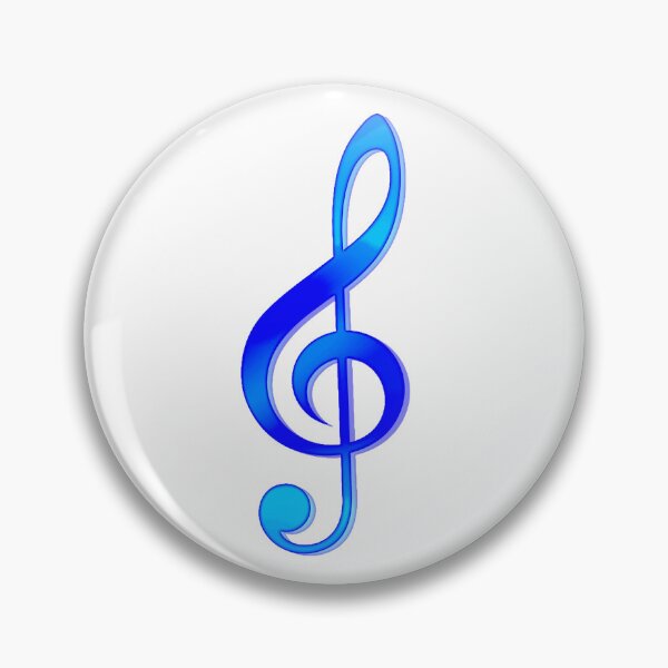 Item preview, Blue Treble Clef, Music Style designed and sold by Dven-Clothes.