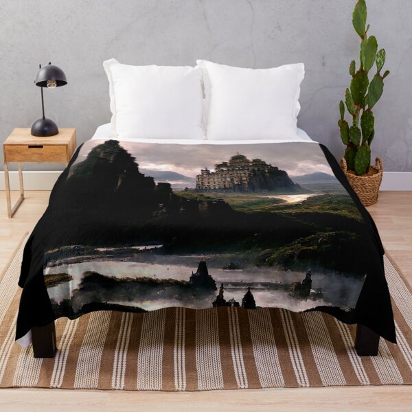 Item preview, Medieval Cliff Castle. designed and sold by TheHouseMaster.
