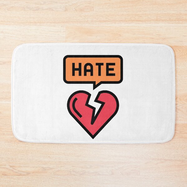 Item preview, I Hate You Emoji Classic T-Shirt designed and sold by hakimhl.
