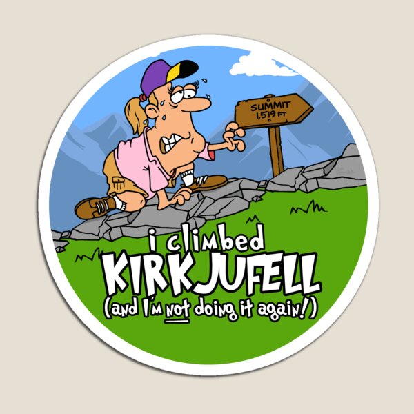 Item preview, I Climbed Kirkjufell and I'm Not Doing It Again! designed and sold by LegsMiserable.