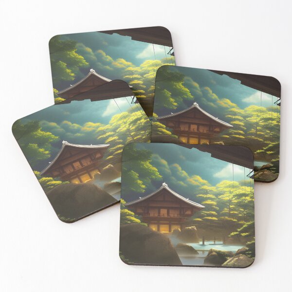 Artikelvorschau, Japanisches Onsen entworfen und verkauft von MangetsuArt.