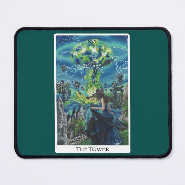 Item preview, The Tower Tarot Card designed and sold by Artbykayleighb.