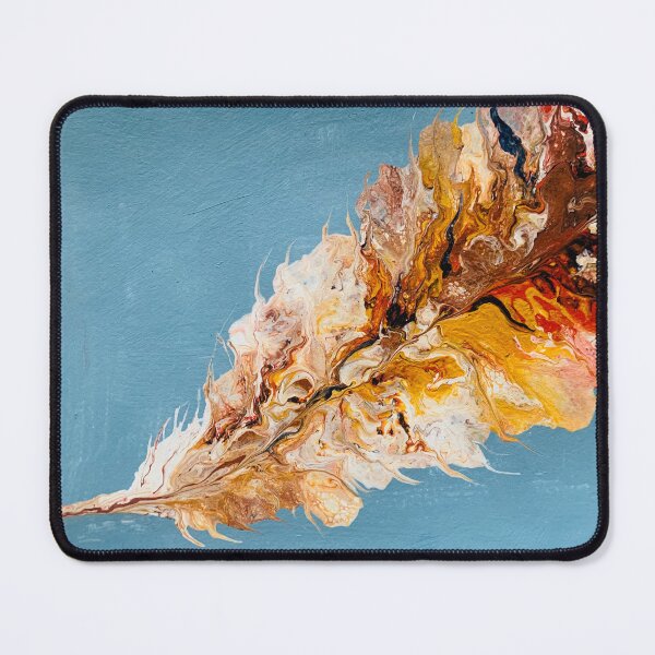 Item preview, Feather pouring paint designed and sold by baksuart.