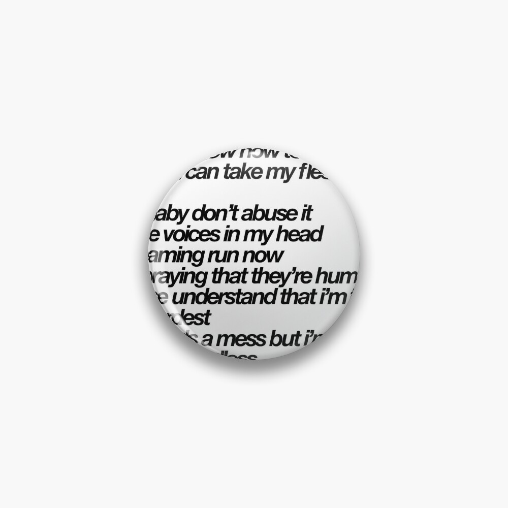 chase atlantic lyrics (consume) iPad Case & Skin for Sale by adileeor