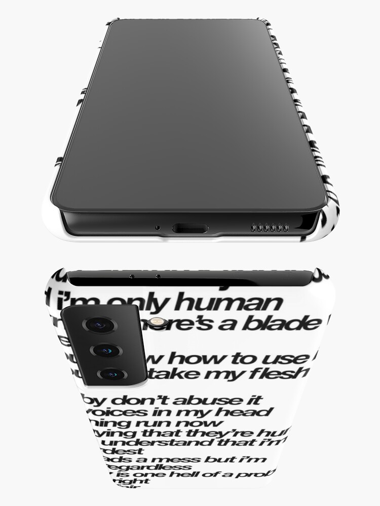 chase atlantic lyrics (consume) | iPad Case & Skin