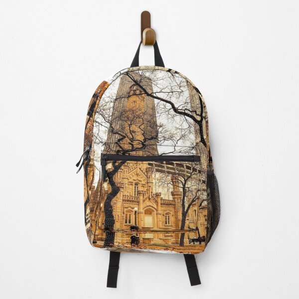 Item preview, Old Water Tower In Downtown Chicago designed and sold by lets-travel.