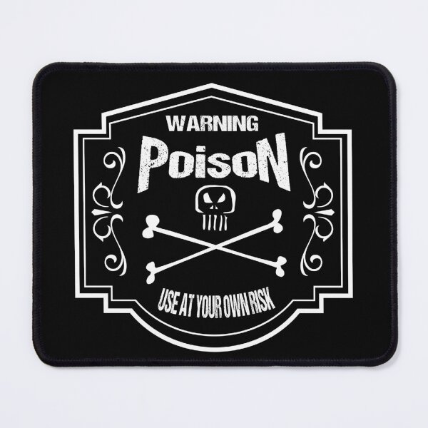 Item preview, Vintage Poison Label White designed and sold by SimonSay.