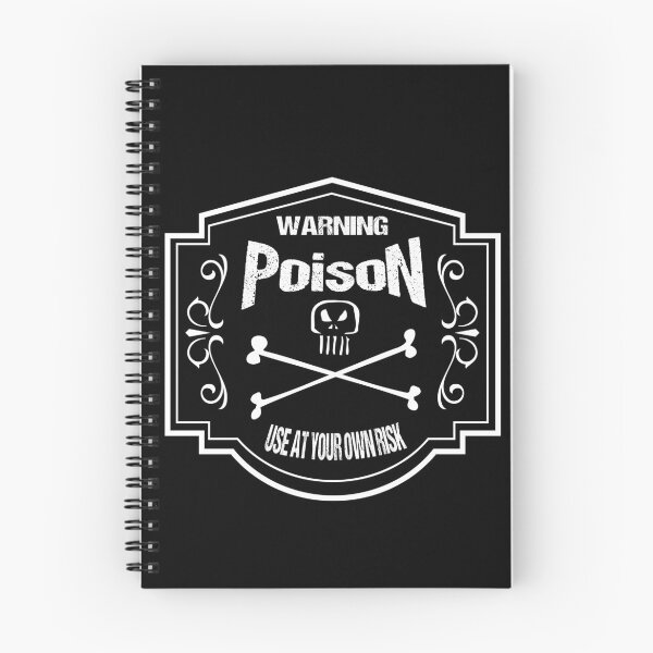 Item preview, Vintage Poison Label White designed and sold by SimonSay.