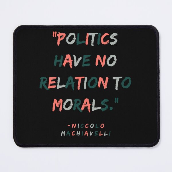 Item preview, Niccolo Machiavelli Quote designed and sold by BBellShop.