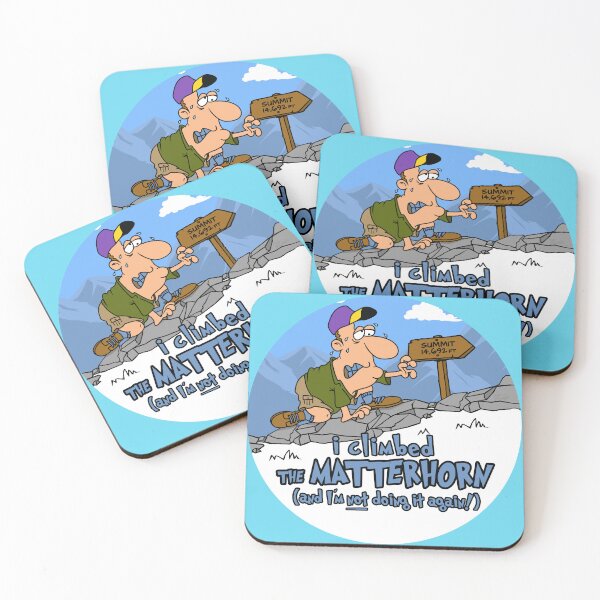 Item preview, I Climbed The Matterhorn and I'm Not Doing It Again! designed and sold by LegsMiserable.
