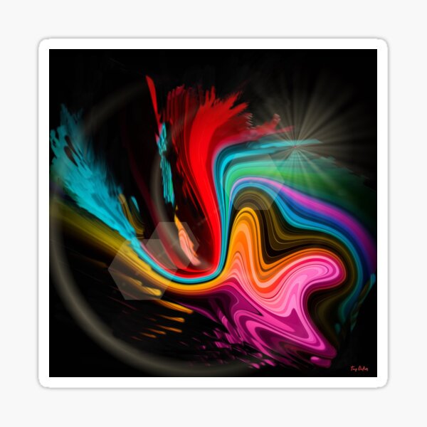 Cosmic Dance Sticker
