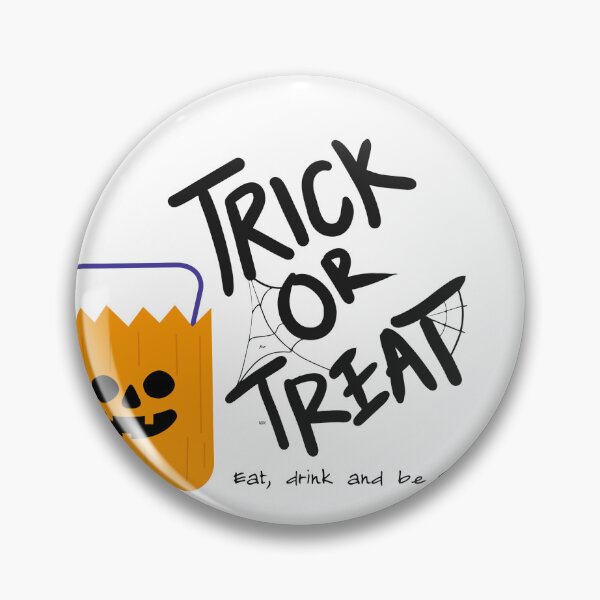 Item preview, trick or treat designed and sold by ChaotiCreaters.