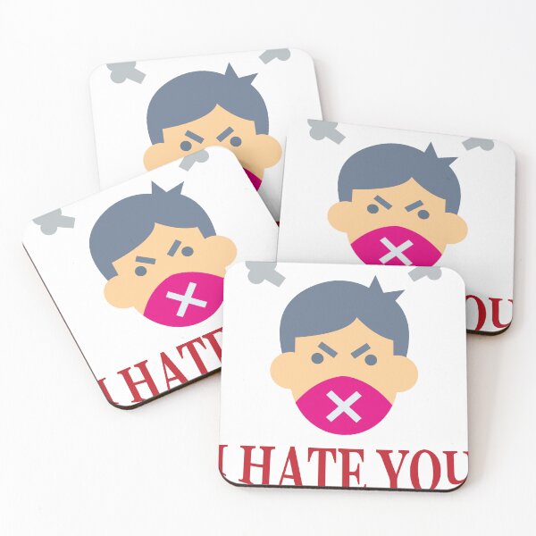 Item preview, I Hate You Emoji Sticker designed and sold by hakimhl.