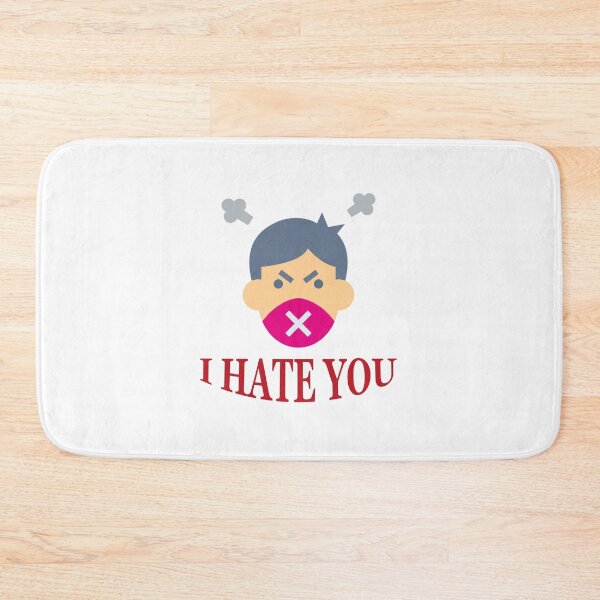 Item preview, I Hate You Emoji Sticker designed and sold by hakimhl.