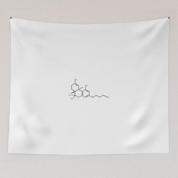 Item preview, THC Cannabinoid Chemical Structure designed and sold by MikeDece.