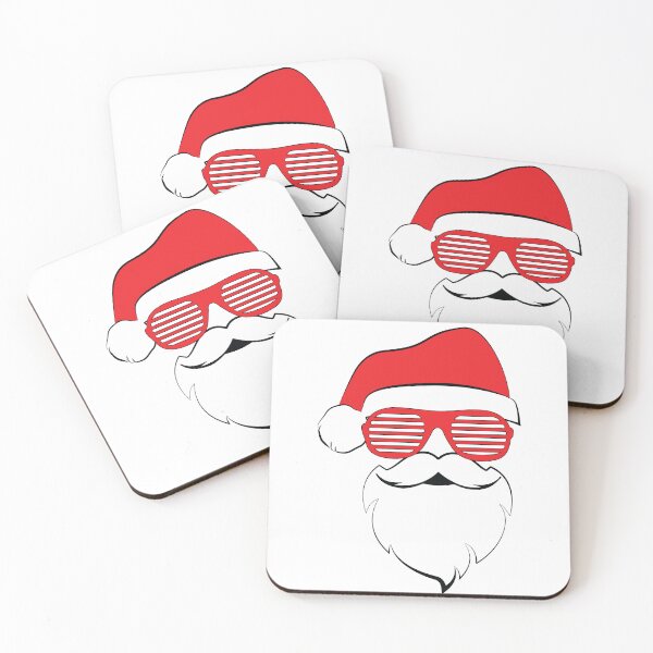 Item preview, Cool Santa in red sunglasses  designed and sold by FaddyFog.