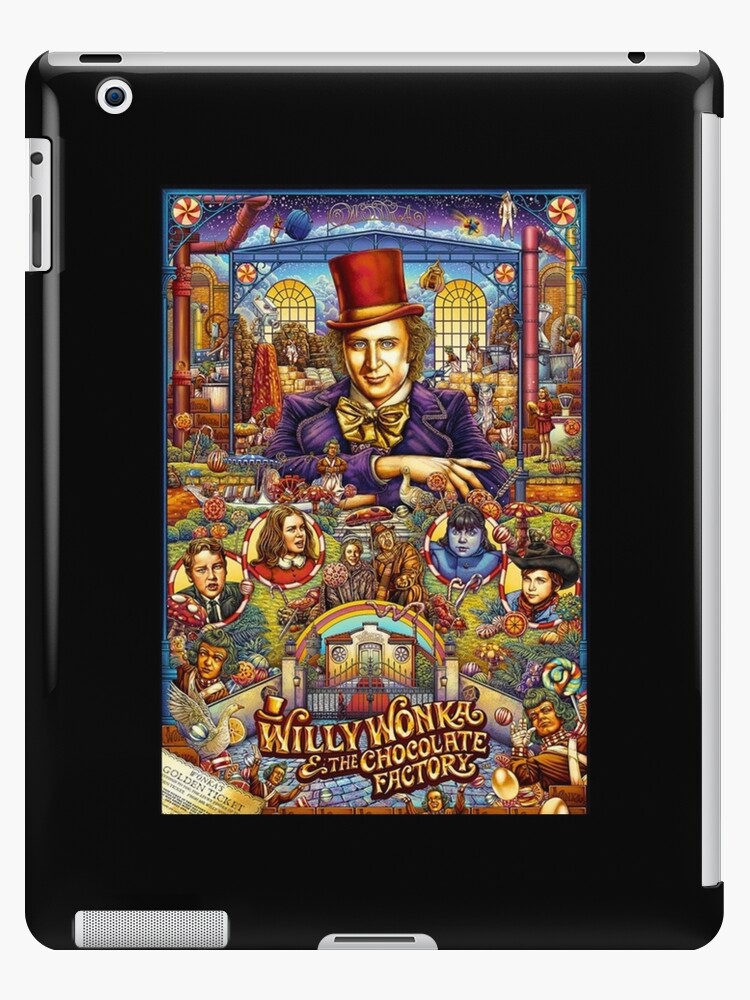 Willy Wonka and The chocolate factory  iPad Case & Skin for Sale by  PatchMates