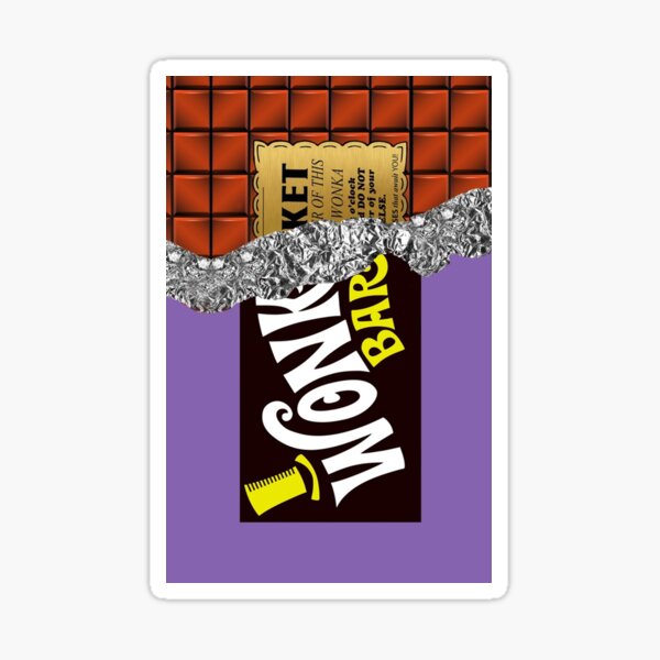 Willy Wonka x Pennywise Mashup Golden Ticket Sticker -  Portugal