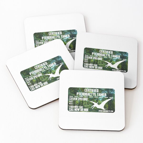 Item preview, “Certified Pterodactyl Tamer” Business Card designed and sold by PawsitiveMum.