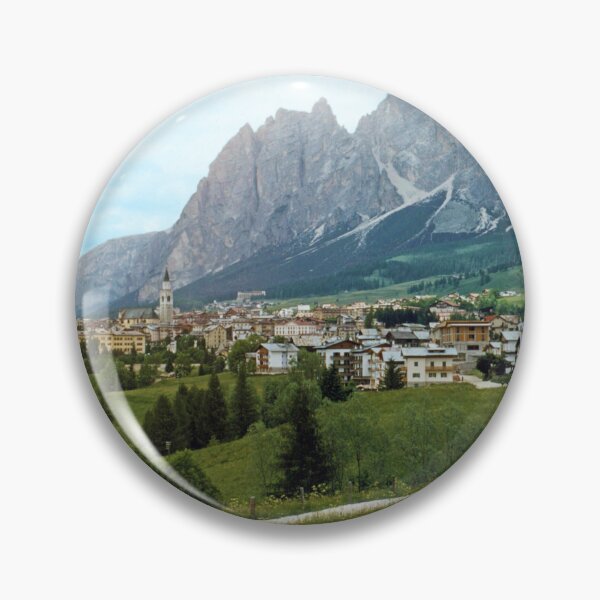 Item preview, 1950s - View of Cortina d'Ampezzo, Dolomites, Italy. designed and sold by thatwaslife.