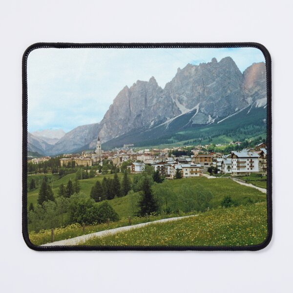 Item preview, 1950s - View of Cortina d'Ampezzo, Dolomites, Italy. designed and sold by thatwaslife.
