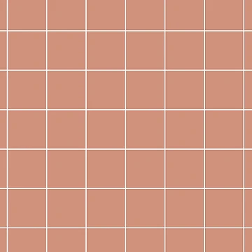 Imagen de la obra Muted Coral White Minimal Square Diamond Grid Pattern 2 - BHG 2023 Color of the Year Canyon Ridge de ColorOfTheYears