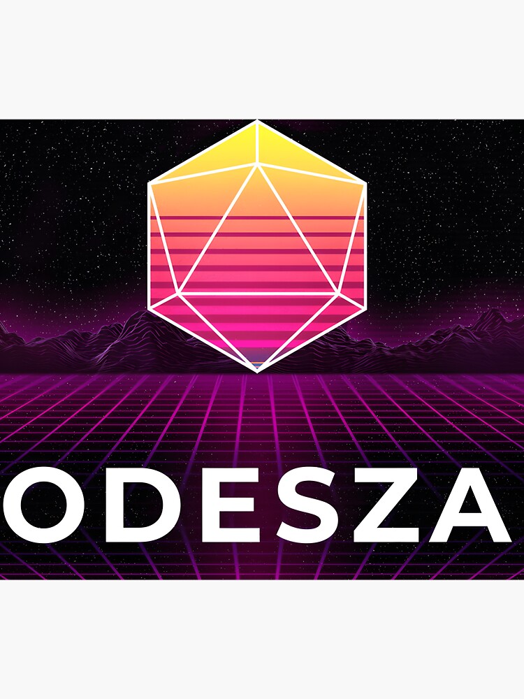 "Odesza Synth Alter Classic " Sticker for Sale by sharroemrrx Redbubble