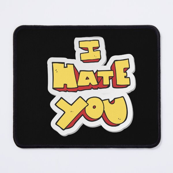 Item preview, I Hate You Emoji Sticker designed and sold by hakimhl.